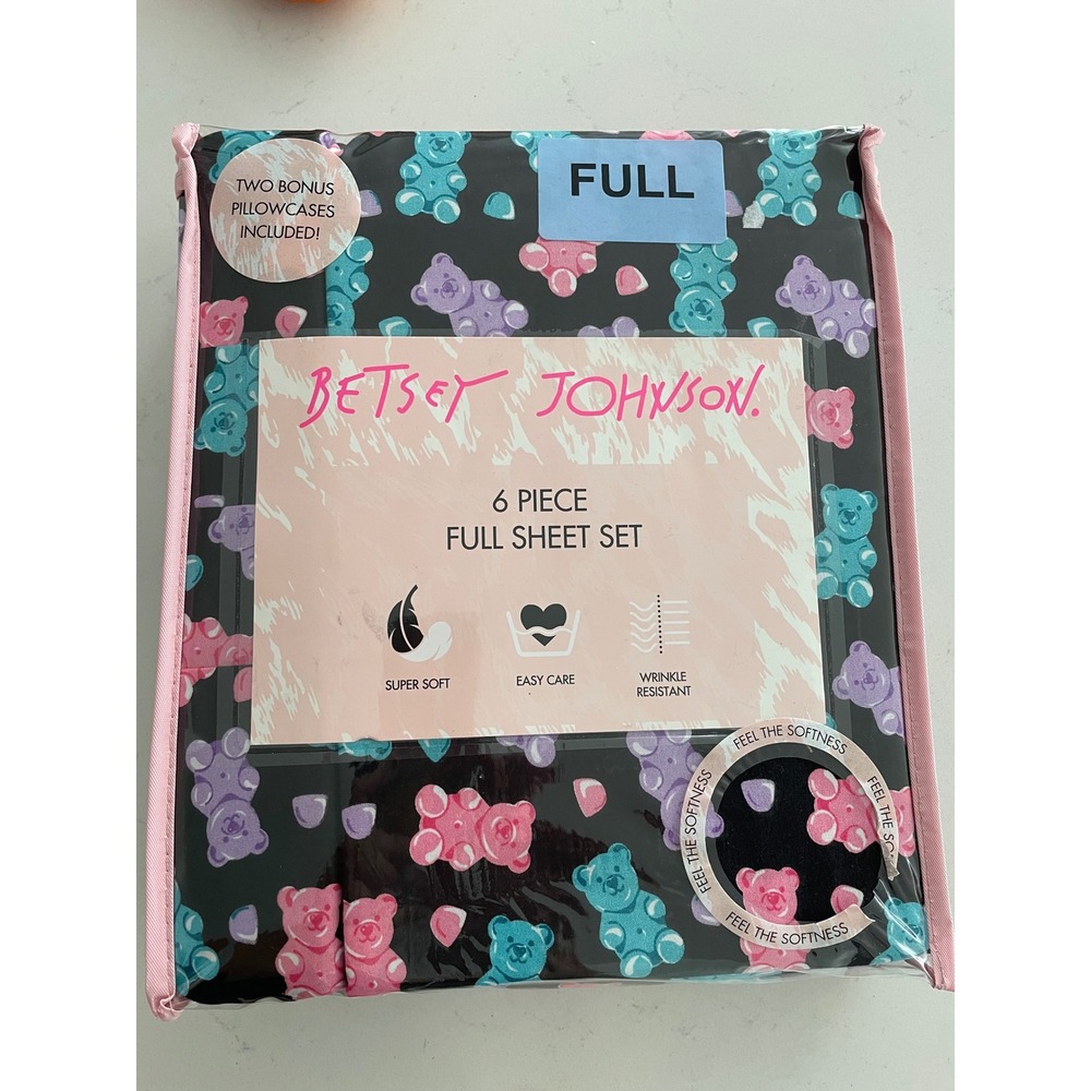 Betsey Johnson Full Sheet Set